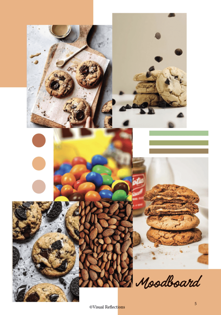 moodboard happy cookies
