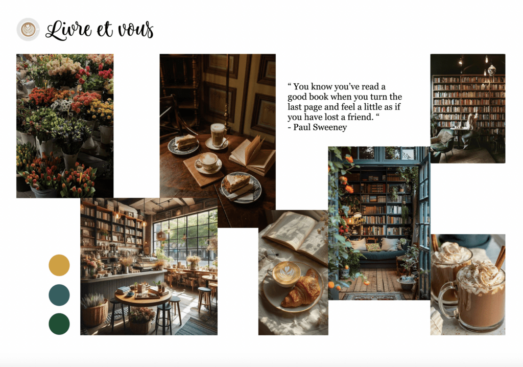 Moodboard livre-etvous